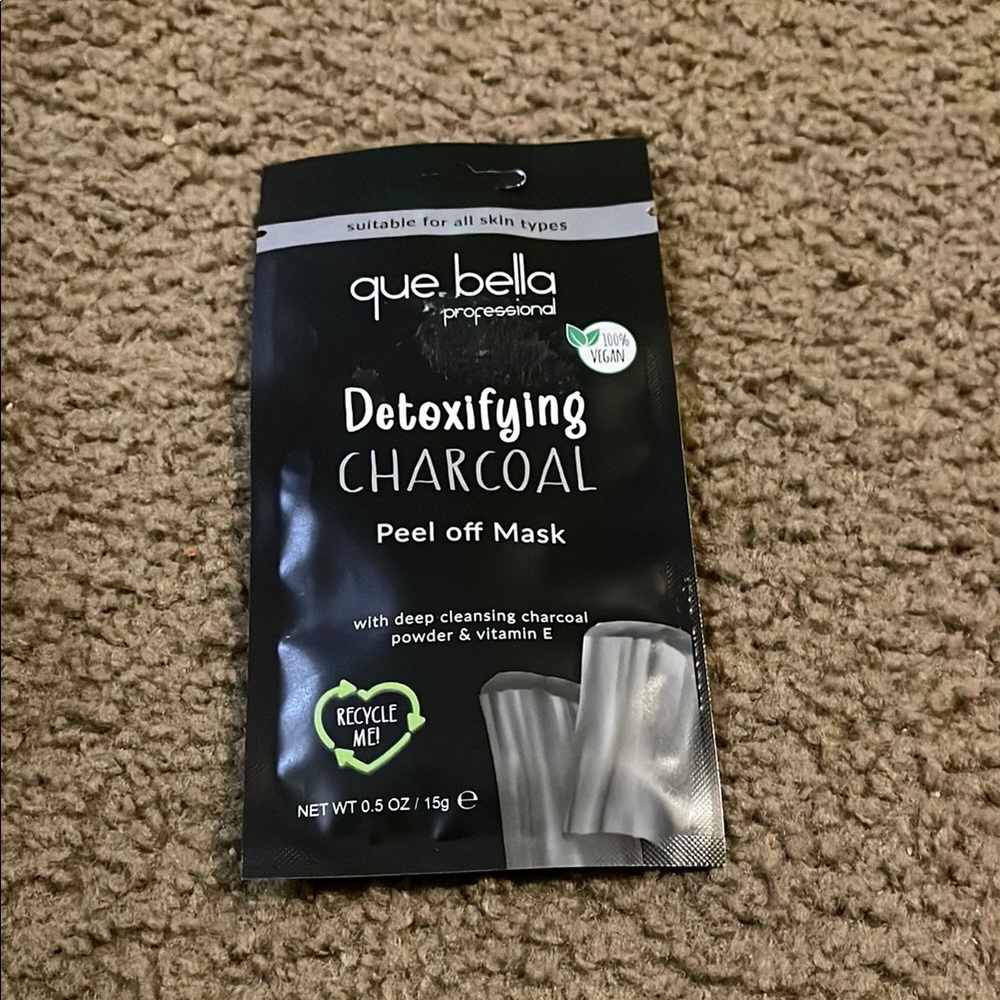 Charcoal mask